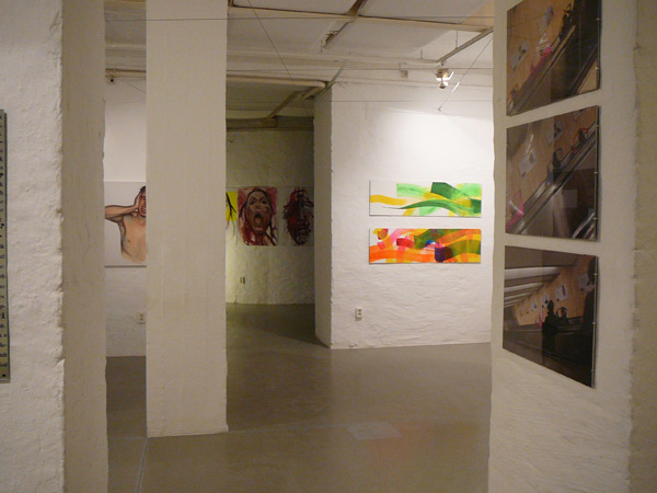 1. Kis Magyar Metró Biennálé kiállítás az Artpool P60-ban, 2008.