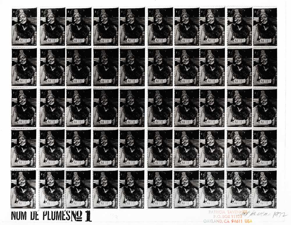 Nom De Plumes No 1-12, Artistamp by Patricia Tavenner