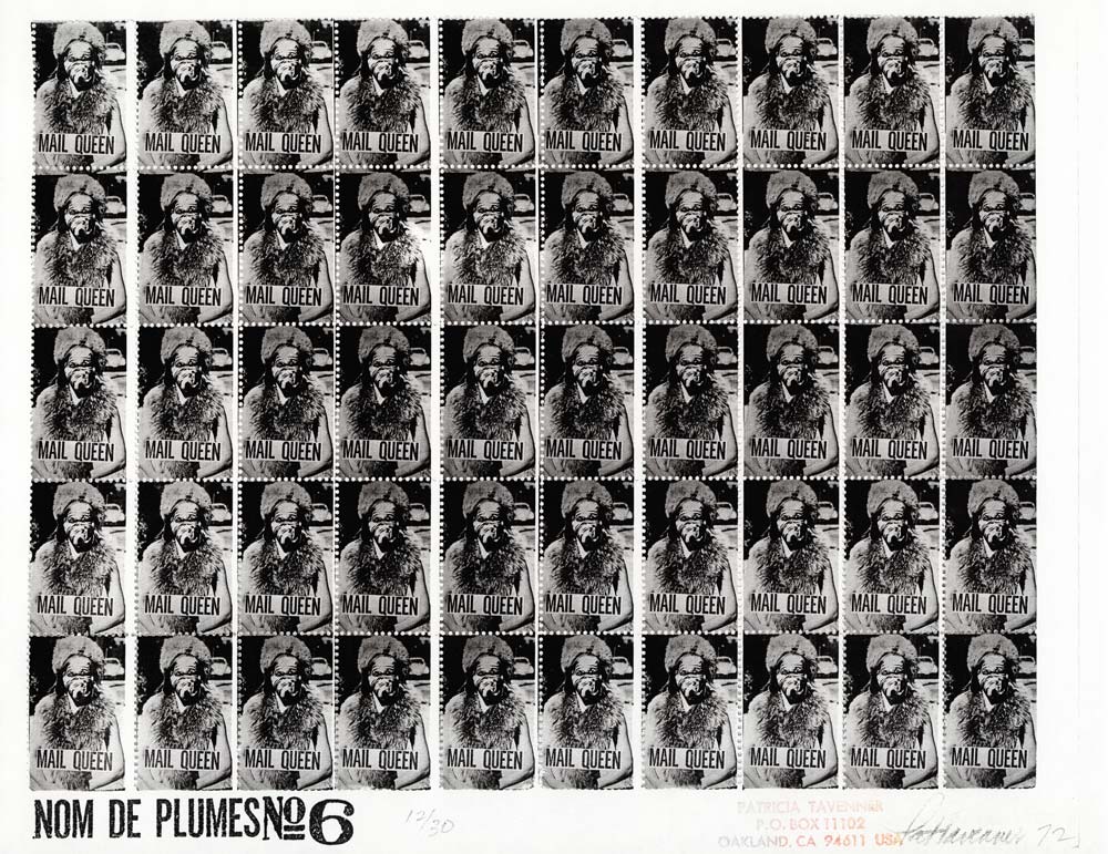 Nom De Plumes No 1-12, Artistamp by Patricia Tavenner