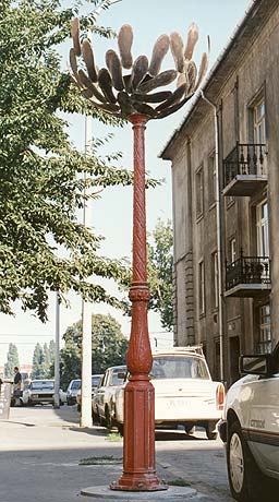 Galántai György: Tűzszobor, 1985.