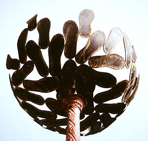 Galántai György: Tűzszobor, 1985.