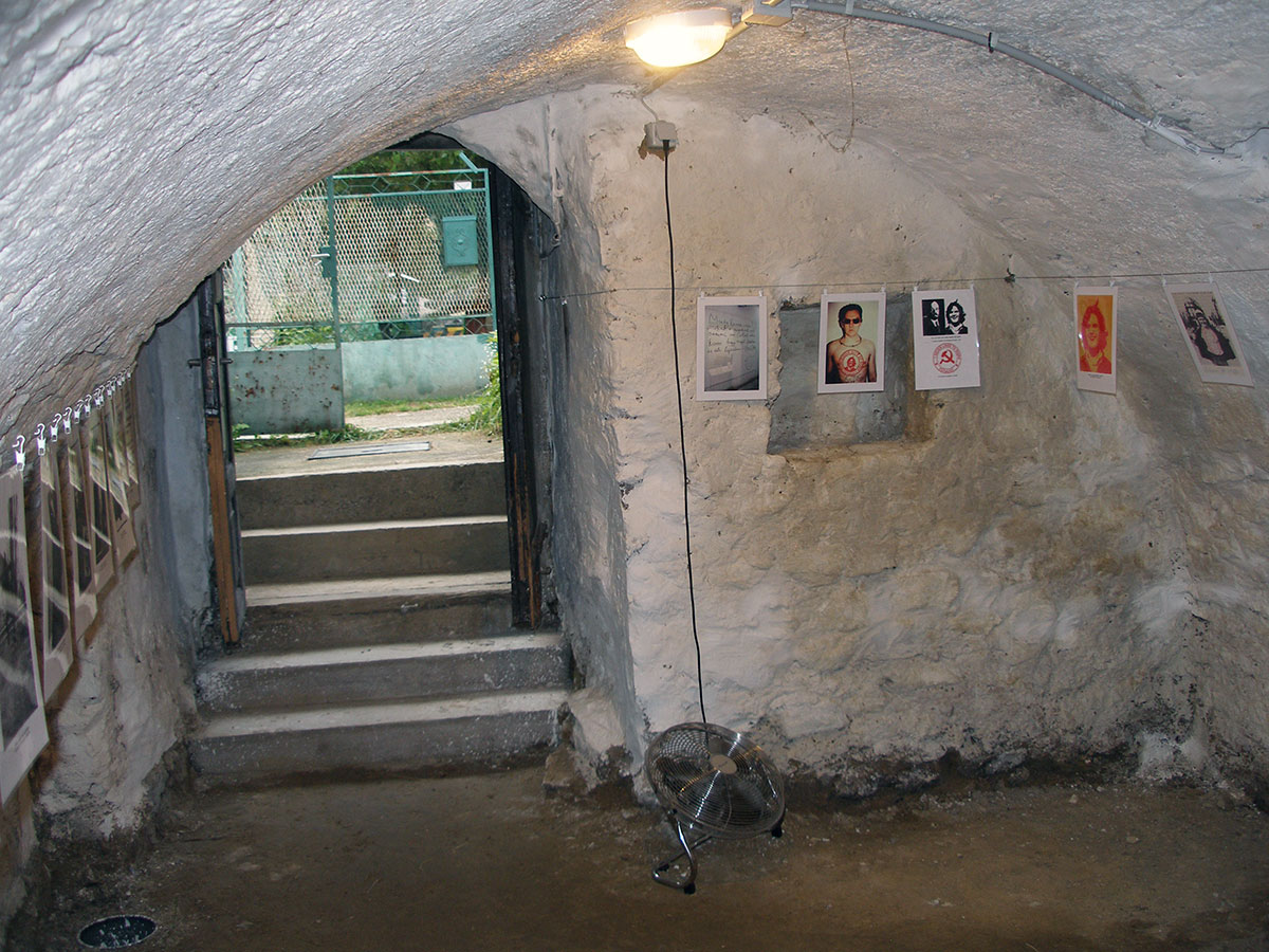 Talpra magyar underground [Rise, Hungarian Underground] | Detail from the exhibition