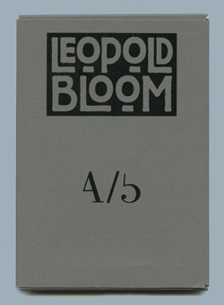 Cover of Leopold Bloom assemblage No. 22