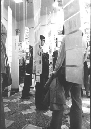 Artpool’s Periodical Space No 7. - ART + POST (Művészet és Posta) kiállítás - Újpesti Mini Galéria, Budapest, 1981.